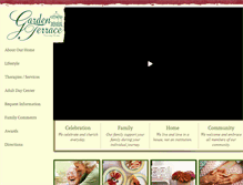 Tablet Screenshot of gardenterracenursinghome.com